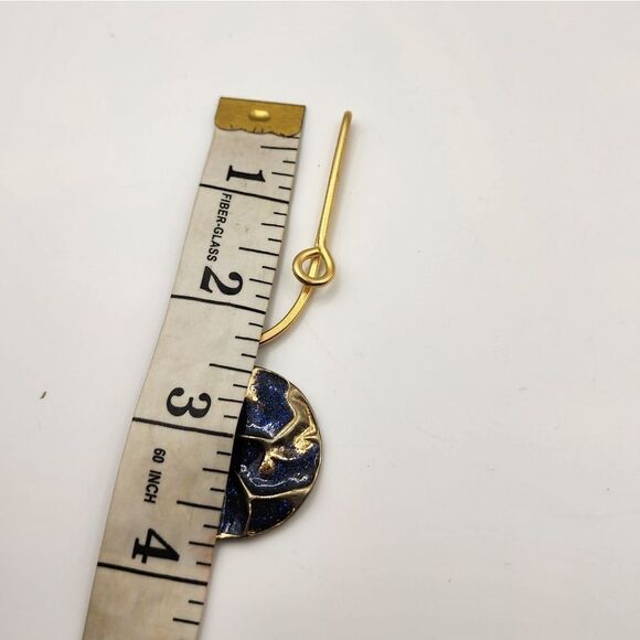 Eagle Claw Fish Hook Cap Clip Gold With Charm Preowned - Picture 3 of 3